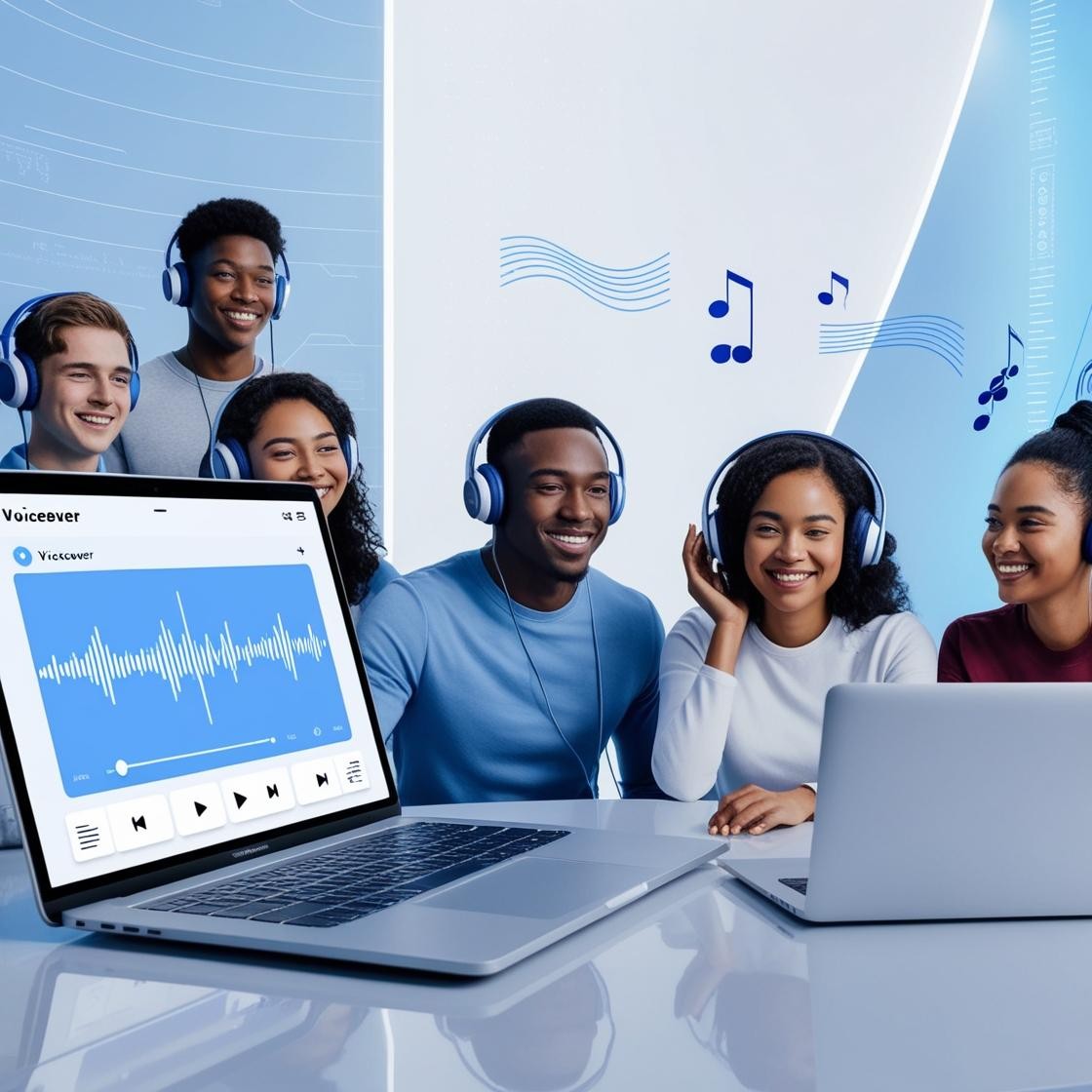 AI Voiceover & Audiobook Tool
